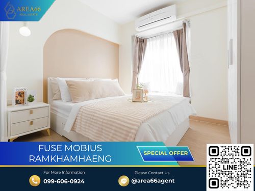 🔥For sale!! Condo Fuse Mobius Ramkhamhaeng