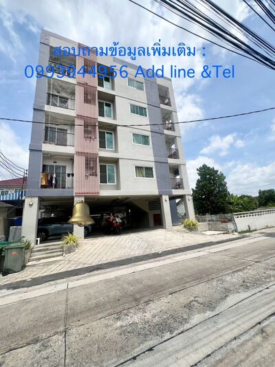 5-story apartment for sale with land to expand business, Ratchada-Prachachuen With full tenants Near Kasemrad Prachachuen Hospital, just 5 minutes walk.