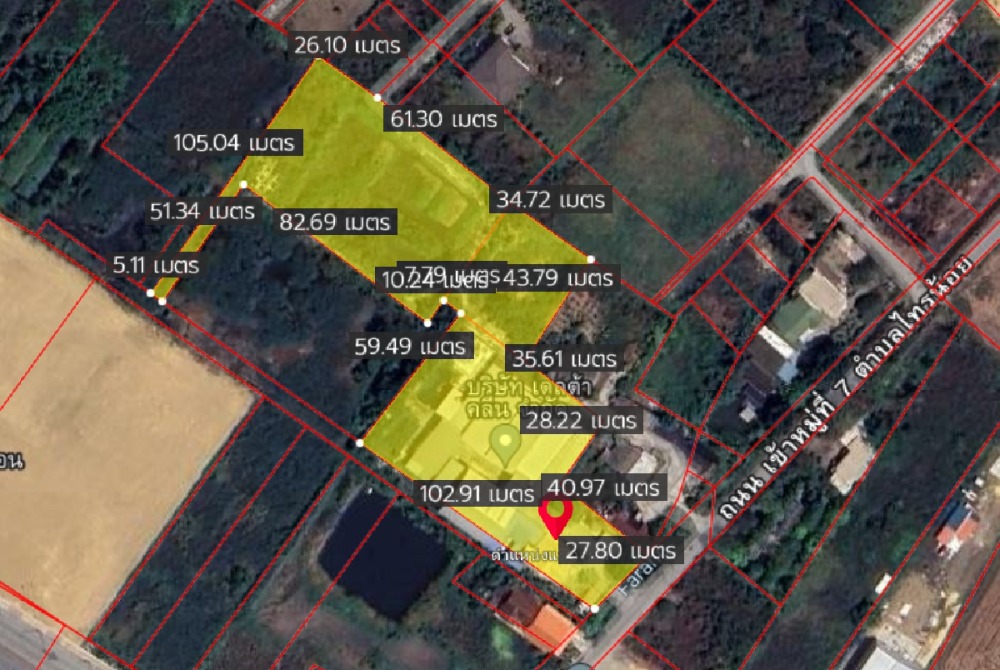 ขาย อาคารสำนักงาน 7 ไร่ 60.1 ตร.วา. ไทรน้อย นนทบุรี – รูปที่ 2