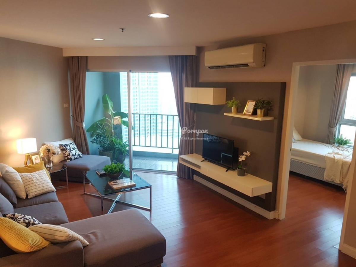 📢👇For sale with tenant til August 26 good price, good location , fully funished, only about 5 mins walk to MRT Rama 9, Central Plaza, G Tower.