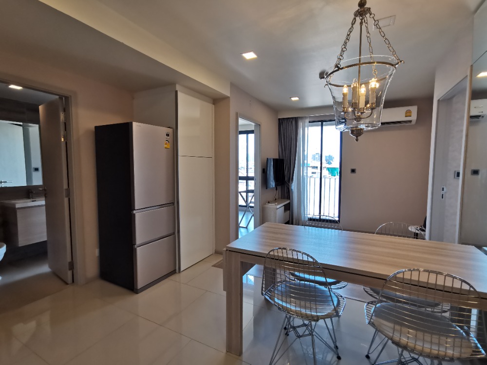 Maestro03 Ratchada-Rama 9 for rent, 2 bedrooms, 2 bathrooms *** Pets allowed according to the project announcement ***
