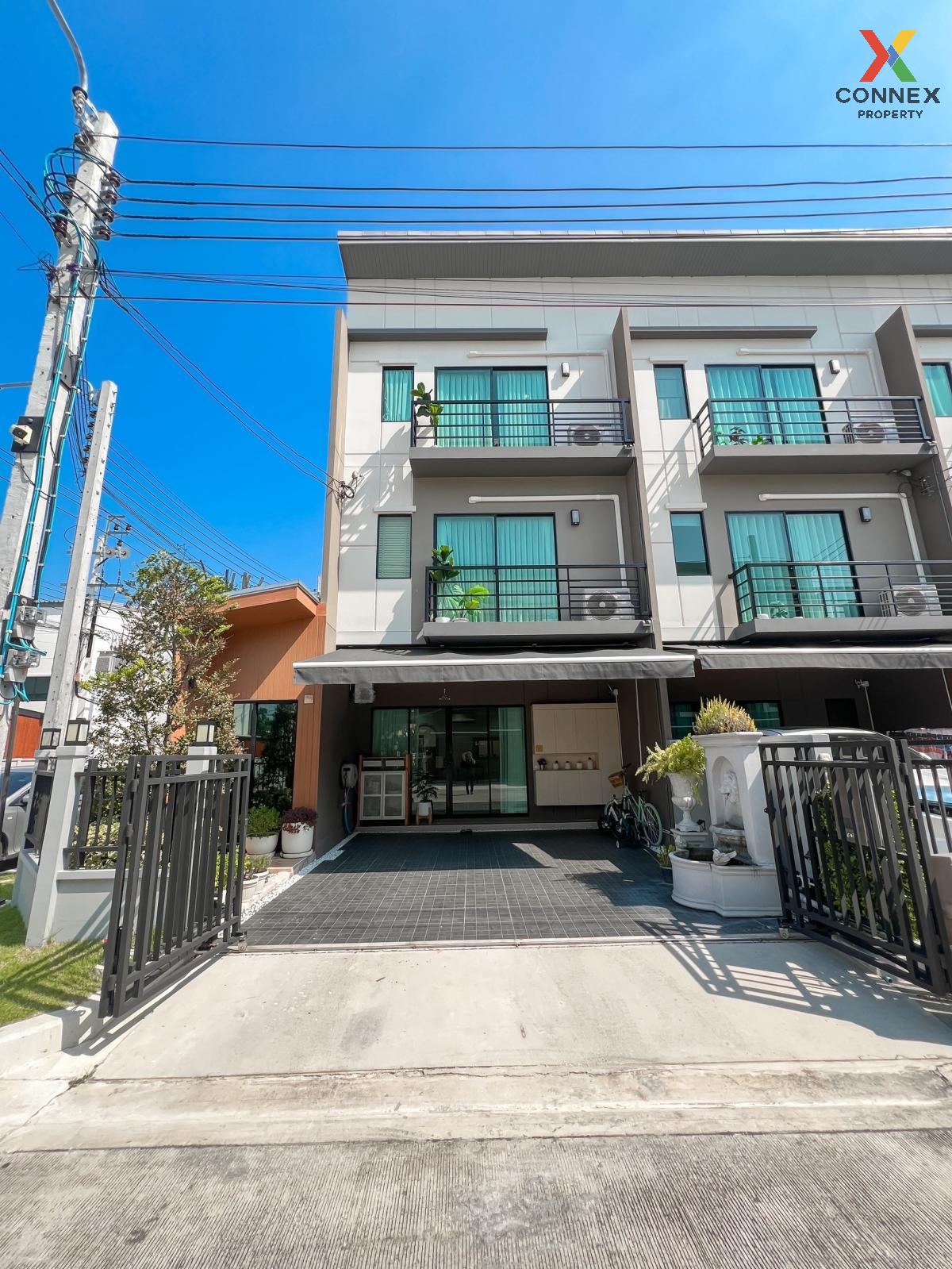 For Sale Townhouse/Townhome , Baan Klang Muang Ratchaphruek-Sathorn , corner unit , Bang Khanun , Bang Kruai , Nonthaburi , CX-101182 For Sale Townhouse/Townhome , Baan Klang Muang Ratchaphruek-Sathorn , corner unit , Bang Khanun , Bang Kruai , Nonthaburi , CX-101182