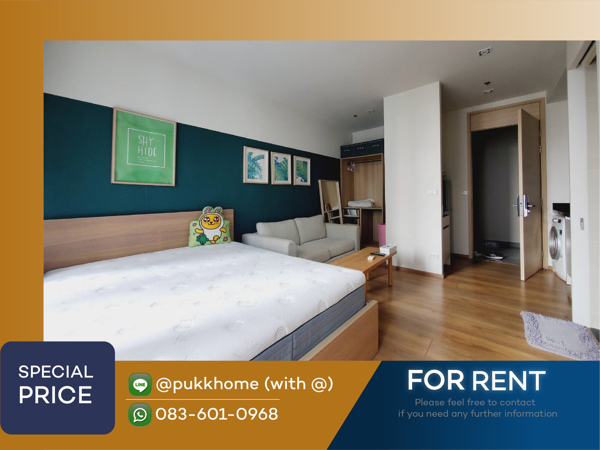 📣For rent Park Origin Phrom-phong (Park 24) / 2 bedrooms, high floor 📞LINE @pukkhome (with @)
