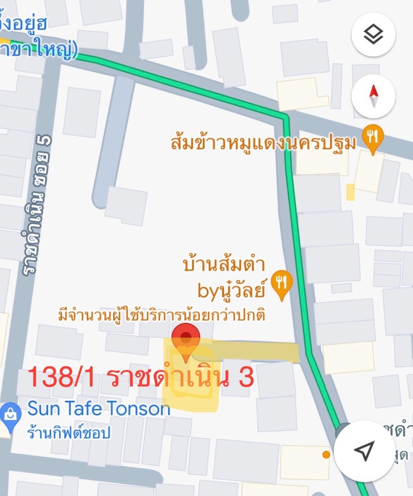 Land next to Soi Ratchadamnoen 3, Ratchadamnoen Road, near Walking Street and Phra Pathom Chedi (no agents) Land next to Soi Ratchadamnoen 3, Ratchadamnoen Road, near Walking Street and Phra Pathom Chedi (no agents)