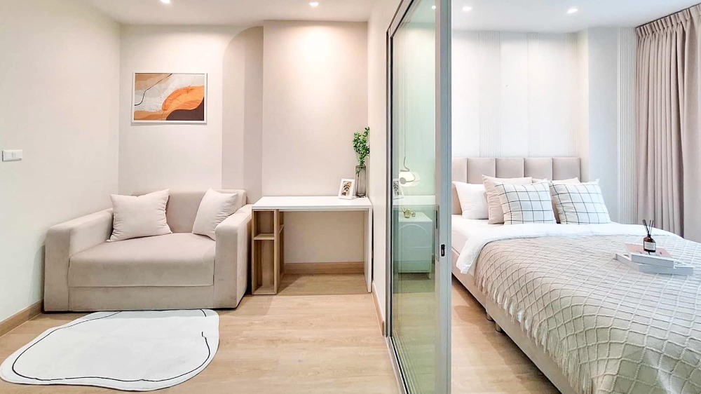 Condo for sale: Aspire Ngamwongwan, new room with all new furniture. Condo for sale: Aspire Ngamwongwan, new room with all new furniture.