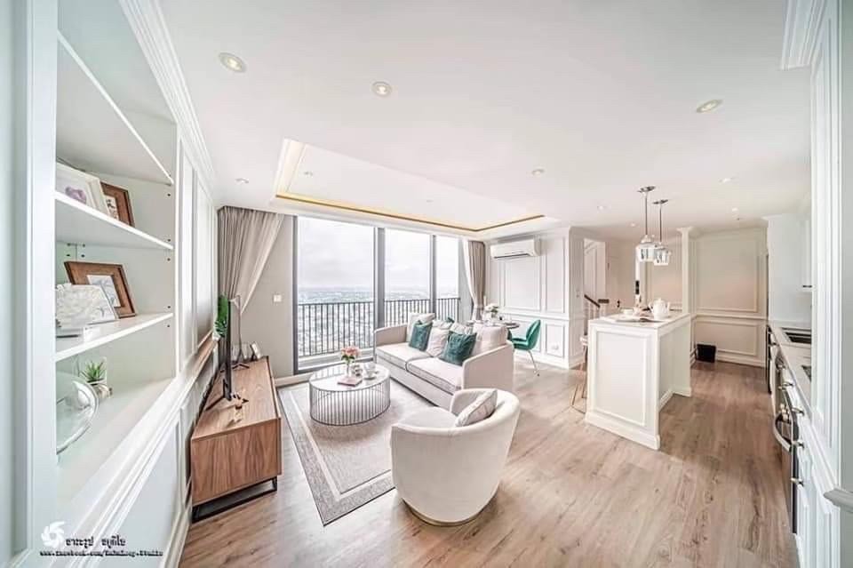 ❖ Penthouse Duplex ❖ ชั้น 40+ 116.00 ตร.ม. | 2 ห้องนอน 2 ห้องน้ำ | คอนโดใกล้ theCOMMONS 7 นาที, ดองกิ มอลล์ ทองหล่อ 8 นาที, St Andrews International School 9 นาที – รูปที่ 3