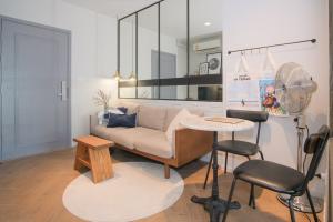 🔥⚡Urgent sale Aspire Sathorn Ratchaphruek⚡🔥⚡Next to sky walk bts/mrt Bangwa 0 meters!!🔥🔥Newly built-in room, very beautifully decorated🔥🔥⚡East facing, gets morning sun, not hot in the afternoon