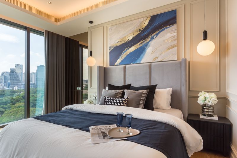 S-BSTL106 Condo for sale, Baan Sindhorn, Lang Suan, 15th floor, garden view, 87 sq m., 1 bedroom, 1 bathroom, 21.9 million, 064-959-8900 S-BSTL106 Condo for sale, Baan Sindhorn, Lang Suan, 15th floor, garden view, 87 sq m., 1 bedroom, 1 bathroom, 21.9 million, 064-959-8900