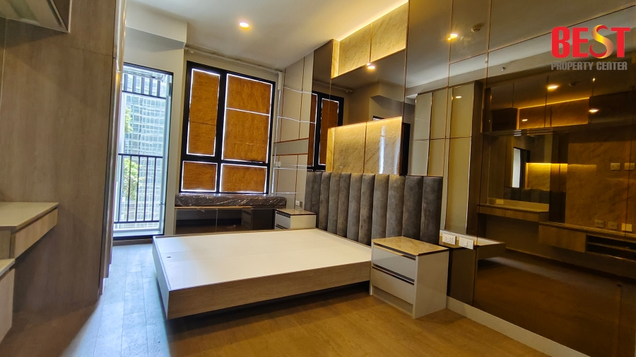 For Rent Condo Park Origin Phayathai, new room, never occupied, corner, near BTS and Airport Link Phayathai – รูปที่ 2