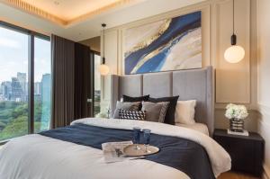 S-BSTL106 Condo for sale, Baan Sindhorn, Lang Suan, 15th floor, garden view, 87 sq m., 1 bedroom, 1 bathroom, 21.9 million, 064-959-8900