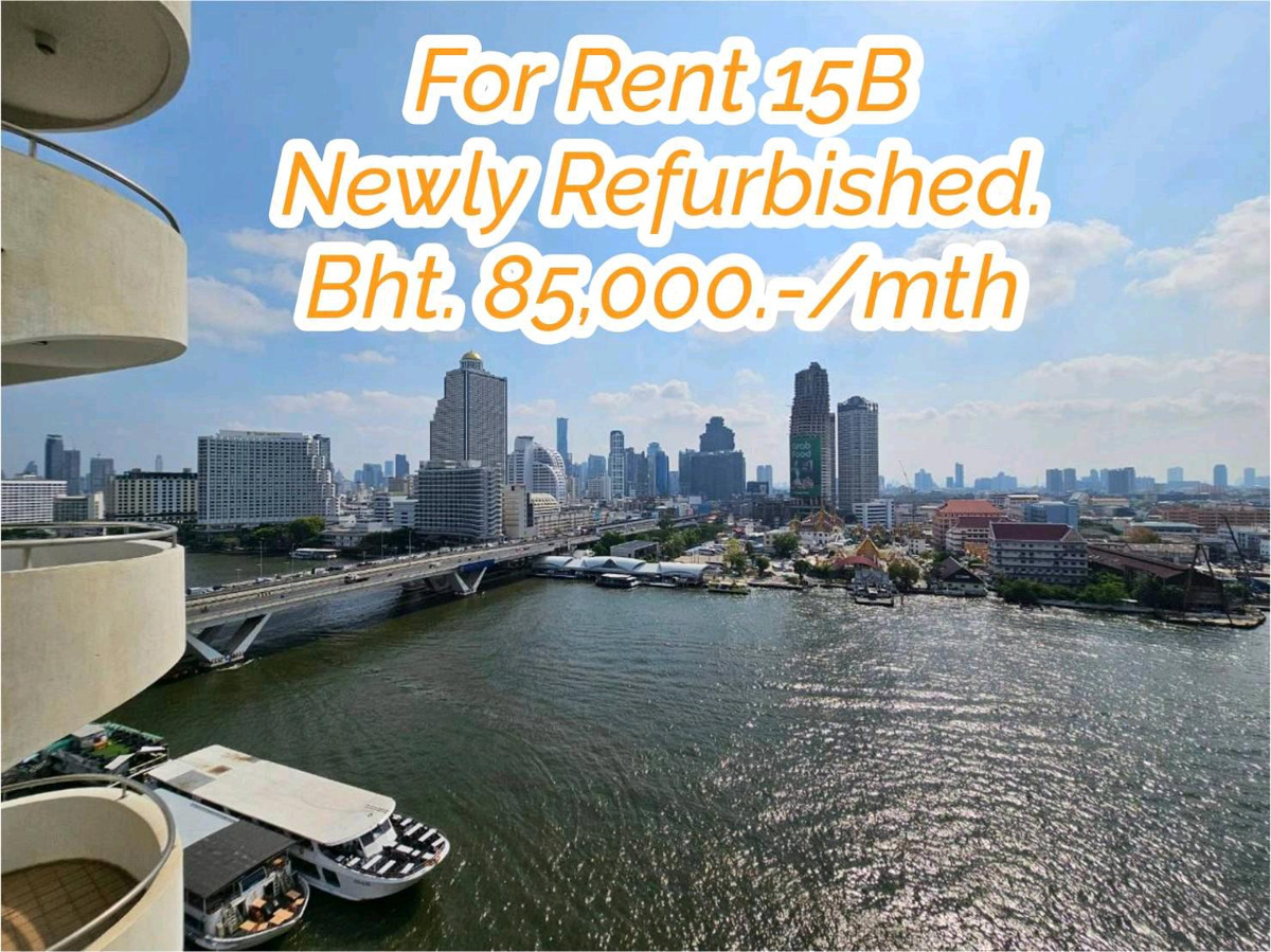 🟢For Sale/Rent  Supakarn Condo Newly Refur. Unit 15B , 3beds Rent  85k/month   Call Bel 098-871-5153