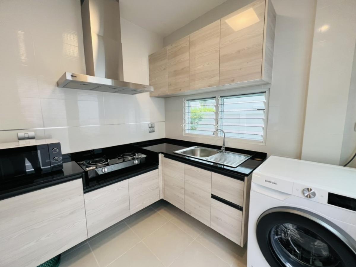 New house for rent in a safe project, near Varee International School, UCIS, Central Festival Chiang Mai, quiet, shady, safe. – รูปที่ 4