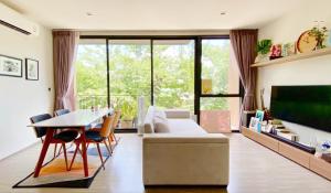 For sale: Mori HAUS Sukhumvit 77, corner room, 2 bedrooms, 2 bathrooms, 81 sqm., excellent condition.