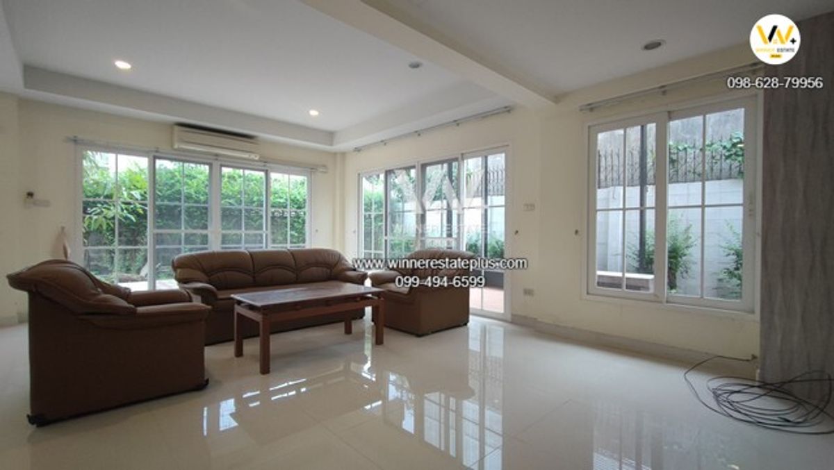 ให้เช่าบ้านเดี่ยว2ชั้น ม.พฤกษชาติ รามคำแหง 118 ตกแต่งสวยร่มรื่นพร้อมอยู่ – รูปที่ 3