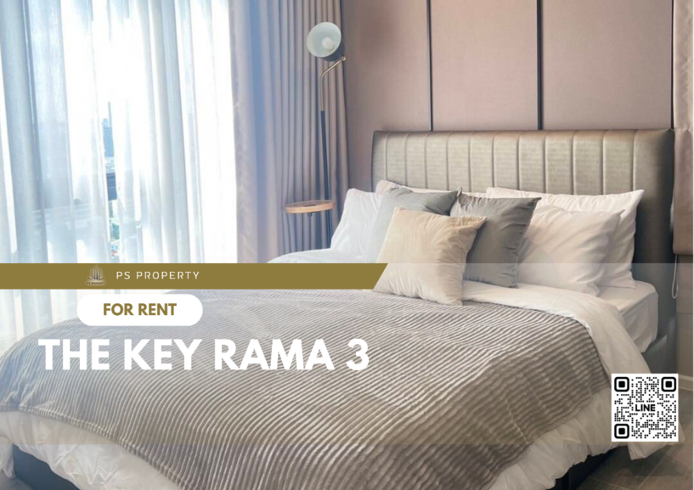 ให้เช่า 📍 The Key Rama 3 📍 2 ห้องนอน ตกแต่งสวยครบพร้อม เฟอร์นิเจอร์และเครื่องใช้ไฟฟ้าครบ ให้เช่า 📍 The Key Rama 3 📍 2 ห้องนอน ตกแต่งสวยครบพร้อม เฟอร์นิเจอร์และเครื่องใช้ไฟฟ้าครบ