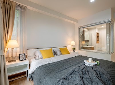 S-SMY105 Condo for sale, The Seed Musee Sukhumvit 26, 1st floor, garden view, 78.47 sq m., 2 bedrooms, 2 bathrooms, 8.69 million, 064-959-8900
