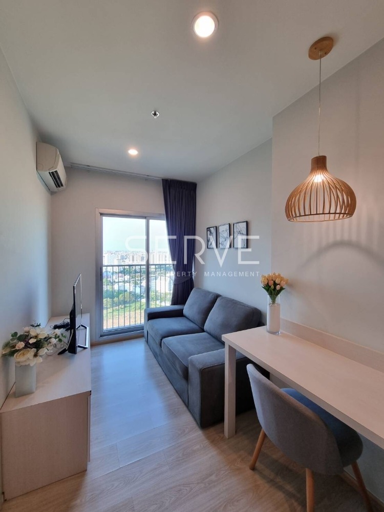 1 Bed Super High Fl Good View Next to MRT Thailand Cultural Centre Station @ Noble Revolve Ratchada – รูปที่ 3