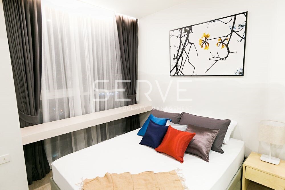 1 Bed Unit with Partition on High Fl. in Ratchadapisek area Next to MRT Thailand Cultural Centre @ Noble Revolve Ratchada(HL) – รูปที่ 3
