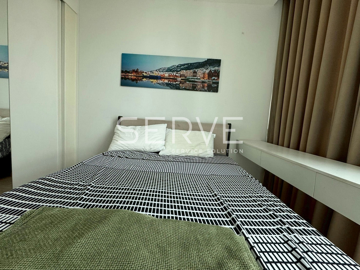 Hot Deal! 2 Beds Large Room Super High Fl. 30+ Fully furnished Good Location Next to MRT Thailand Cultural Centre Station @ Noble Revolve Ratchada 2  – รูปที่ 4