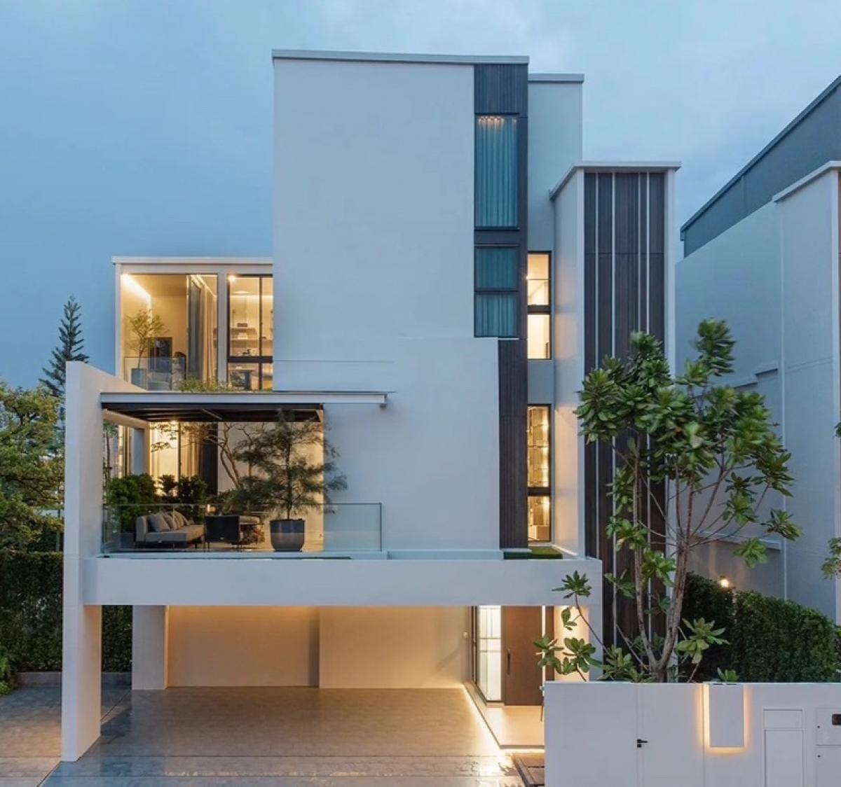 🌟ให้เช่าบ้านเดี่ยว วีเว่ 2 กรุงเทพกรีฑา บ้านสวย ดีไซน์หรู มีระดับ 3 ชั้น 4 ห้องนอน 5 ห้องน้ำ เฟอร์นิเจอร์ครบครัน พร้อมเข้าอยู่💥ค่าเช่า: 270,000 บาท/เดือน – รูปที่ 2