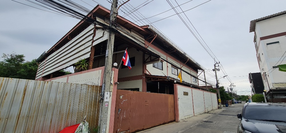 Urgent sale, special price, land with factory, office and accommodation, Yusuk Road (Aksornlak), near Bang Muang Subdistrict Municipality, Samut Prakan