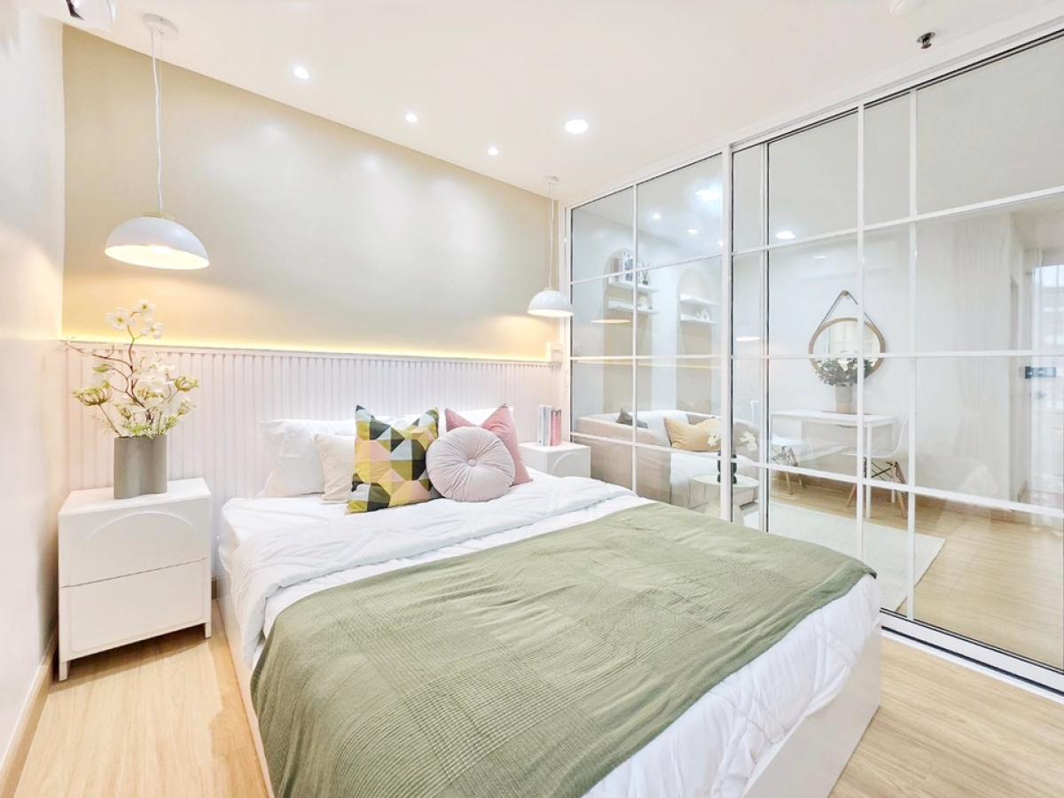 🌈Condo Regent Home 7/1, easy installments 5,000 baht, room ❄️🌈Minimalist style, cute, separate kitchen, airy, comfortable☀️ 🌈Condo Regent Home 7/1, easy installments 5,000 baht, room ❄️🌈Minimalist style, cute, separate kitchen, airy, comfortable☀️