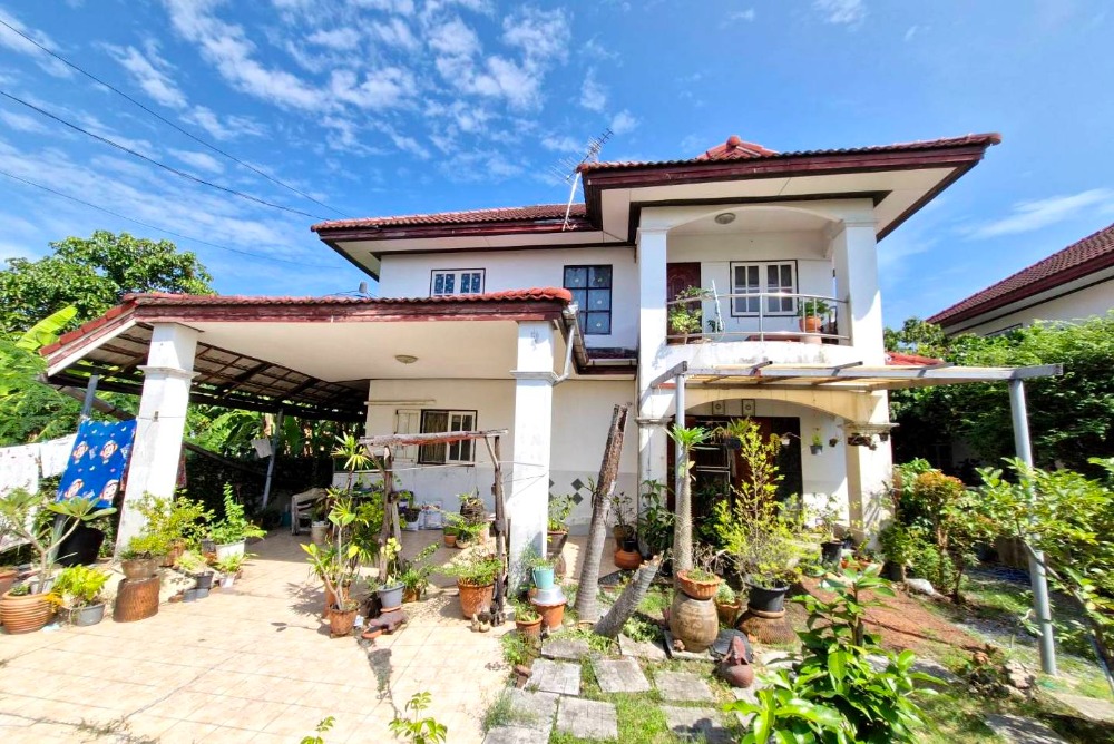 Single house for sale, Panasan Garden Home, 3 corner houses, spacious area, cheap price, Rom Klao Soi 15 Single house for sale, Panasan Garden Home, 3 corner houses, spacious area, cheap price, Rom Klao Soi 15