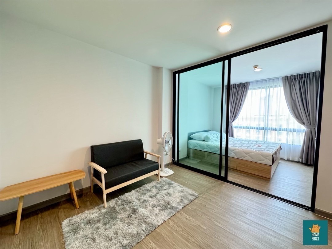 For rent: Polis Condo Suk Sawat 64, fully furnished, ready to move in, 29 sq m., 7,000 baht per month For rent: Polis Condo Suk Sawat 64, fully furnished, ready to move in, 29 sq m., 7,000 baht per month