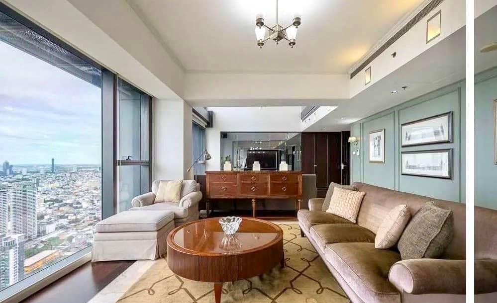 🔥FOR RENT🔥คอนโด luxury condo -  rare item บนถนนสาทรใต้ Duplex 4 ห้องนอน ตกแต่งพร้อมอยู่ – รูปที่ 4