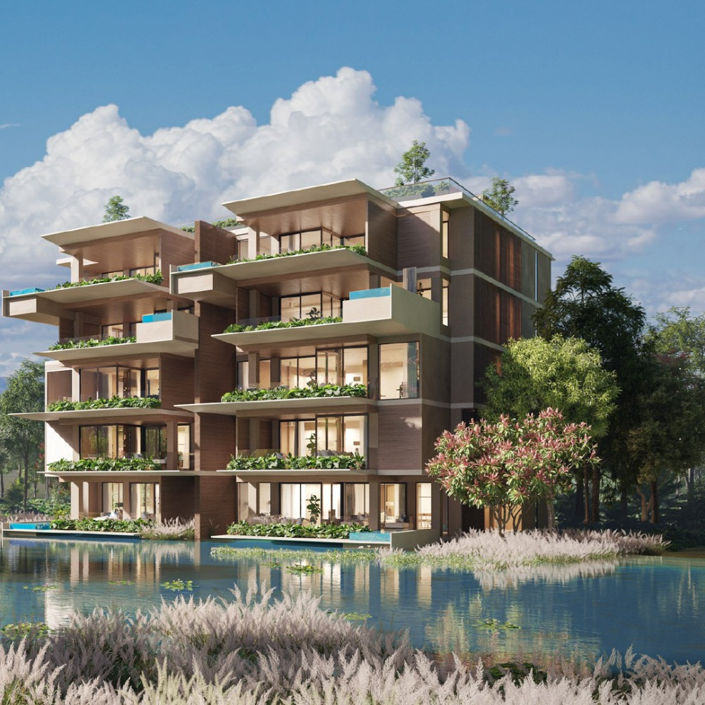 บันยันทรี เรสซิเดนซ์ เครสตัน ฮิลล์ Branded Residences ระดับลักชัวรี ห้องชุด 1 ห้องนอน 64 ตร.ม. เริ่ม 14 ลบ.*