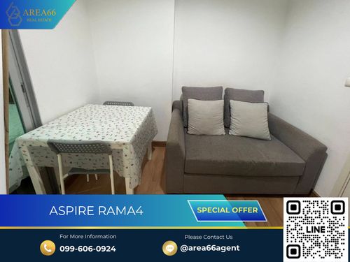 🔥 ขายด่วน!! คอนโด Aspire Rama 4