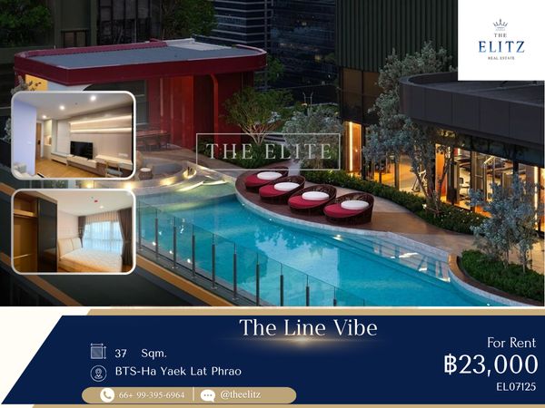 ✨ Dynamic Modern Residence in Northern CBD (Ha Yeok Lat Phrao) | Steps to BTS Ha Yeok Lat Phrao &amp; MRT ✨ 