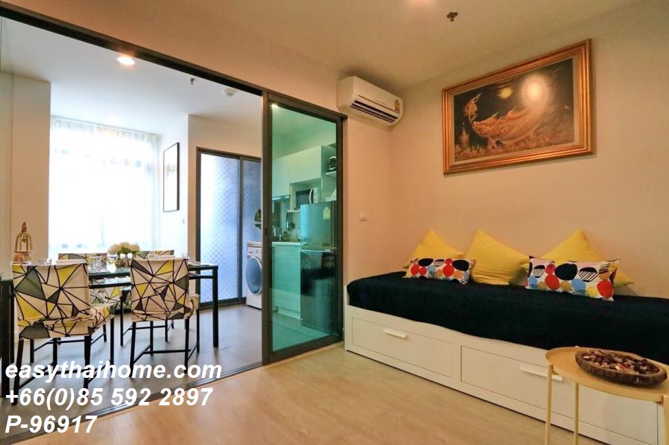 P-96917 | Metro Sky Prachachuen (เมโทร สกาย ประชาชื่น)  ขายคอนโดพร้อมผู้เช่า ติดสถานีบางซ่อน วิวสระว่ายน้ำ พร้อมเครื่องซักผ้า!  | Line ID: @easythaihome | 085-592-2897 – รูปที่ 4