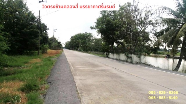 ขายที่ดิน 19-3-80 ไร่ หน้ากว้าง 1,284 เมตร ติดถนนเลียบคลองสี่ (ฝั่งตะวันออก)ใกล้วงแหวนกาญจนภิเษก คลองหลวง ปทุมธานี – รูปที่ 3