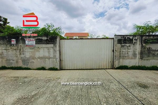 Land filled, Ram Intra 65, Soi 2-12, area 104 sq w., Ram Intra Road, Tha Raeng Subdistrict, Bang Khen District, Bangkok