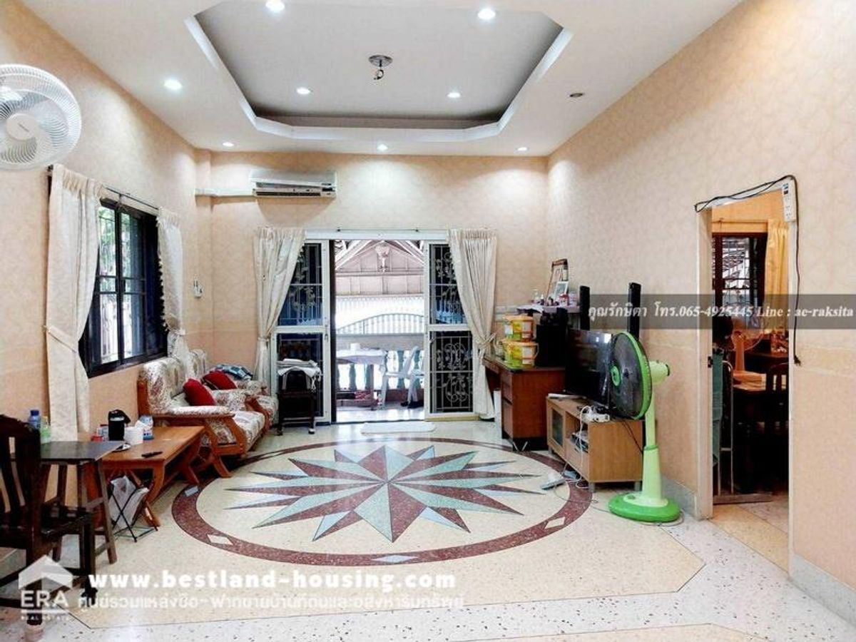 ขาย บ้านเดี่ยวชั้นเดียว 58.9 ตร.วา ทำเลขายอาหาร ติดถนนซอย ตรงข้ามเซเว่น ติดวัดพรพระร่วงประสิทธิ์ สุขาภิบาล5ซอย32 ออเงิน สายไหม 2 นอน 2 น้ำ 2 ที่จอดรถ – รูปที่ 3
