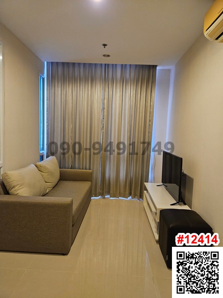 Condo for rent: The Sky Sukhumvit, large room, complete electrical appliances, near BTS Udomsuk