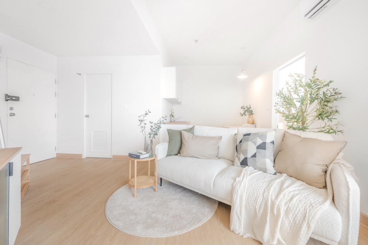 🍏Condo Corn Cob, Ramkhamhaeng area, fully furnished, 2 bedrooms, 53 sq m, home feel, minimalist style🍎 🍏Condo Corn Cob, Ramkhamhaeng area, fully furnished, 2 bedrooms, 53 sq m, home feel, minimalist style🍎
