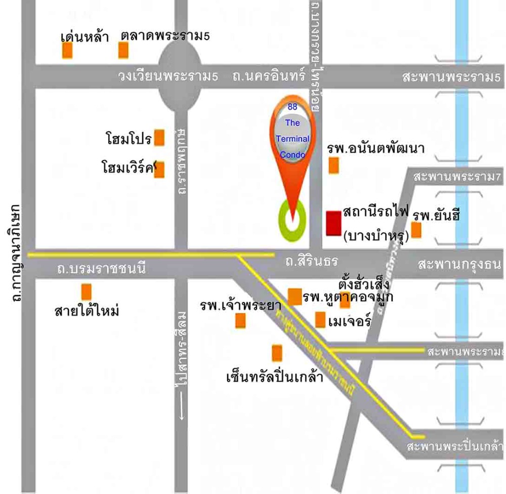 ให้เช่าคอนโด 88เดอะเทอมินอล สิรินธร-ปิ่นเกล้า 30.31ตรม. ชั้น 10 เฟอร์บิ้วท์ ครบหิ้วกระเป๋า เข้าอยู่ได้เลยค่ะ (โทร.091-939-3641) – รูปที่ 2