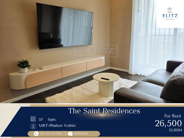  ✨Luxury Living at the Best Location in Ladprao – The Saint Residences ✨