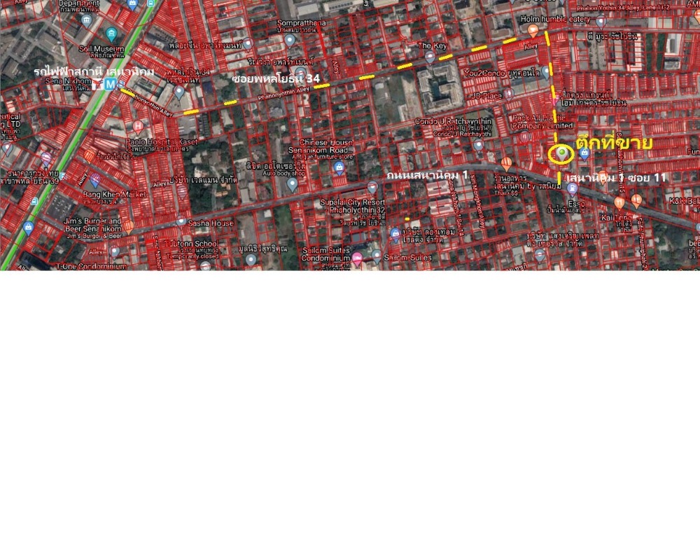 ขาย อาคารพาณิชย์  พหลโยธิน 32  (ซ. เสนานิคม 1 แยก 11)   ใกล้ bts เสนานิคม – รูปที่ 3