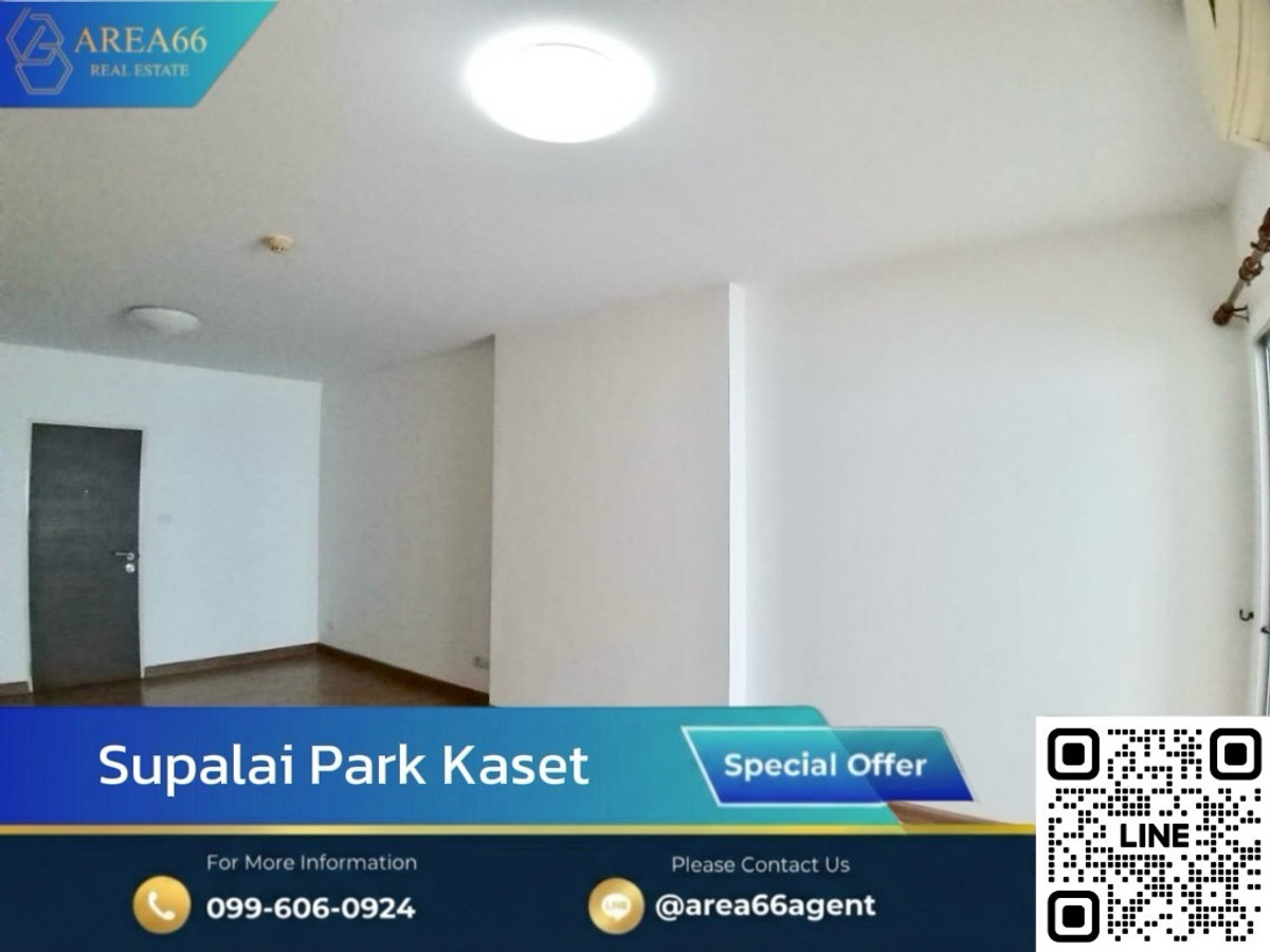 Empty room for sale‼️Condo Supalai Park Kaset, very good location, suitable for those who want to decorate the room themselves✨✨ Empty room for sale‼️Condo Supalai Park Kaset, very good location, suitable for those who want to decorate the room themselves✨✨