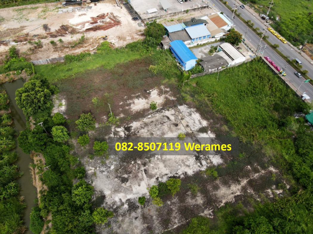 Land for sale, Krathum Baen, Samut Sakhon Province (suitable for business), area 12-3-8 rai, width of frontage on main road 280 m., 6-lane road – รูปที่ 4
