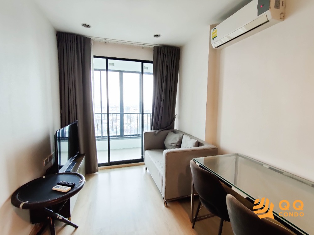 🏬 ให้เช่า Ideo Sathorn - Thapra 1นอน ขนาด 31 ตร.ม. เฟอร์ครบ ชั้นสูง ใกล้ BTS โพธิ์นิมิตร