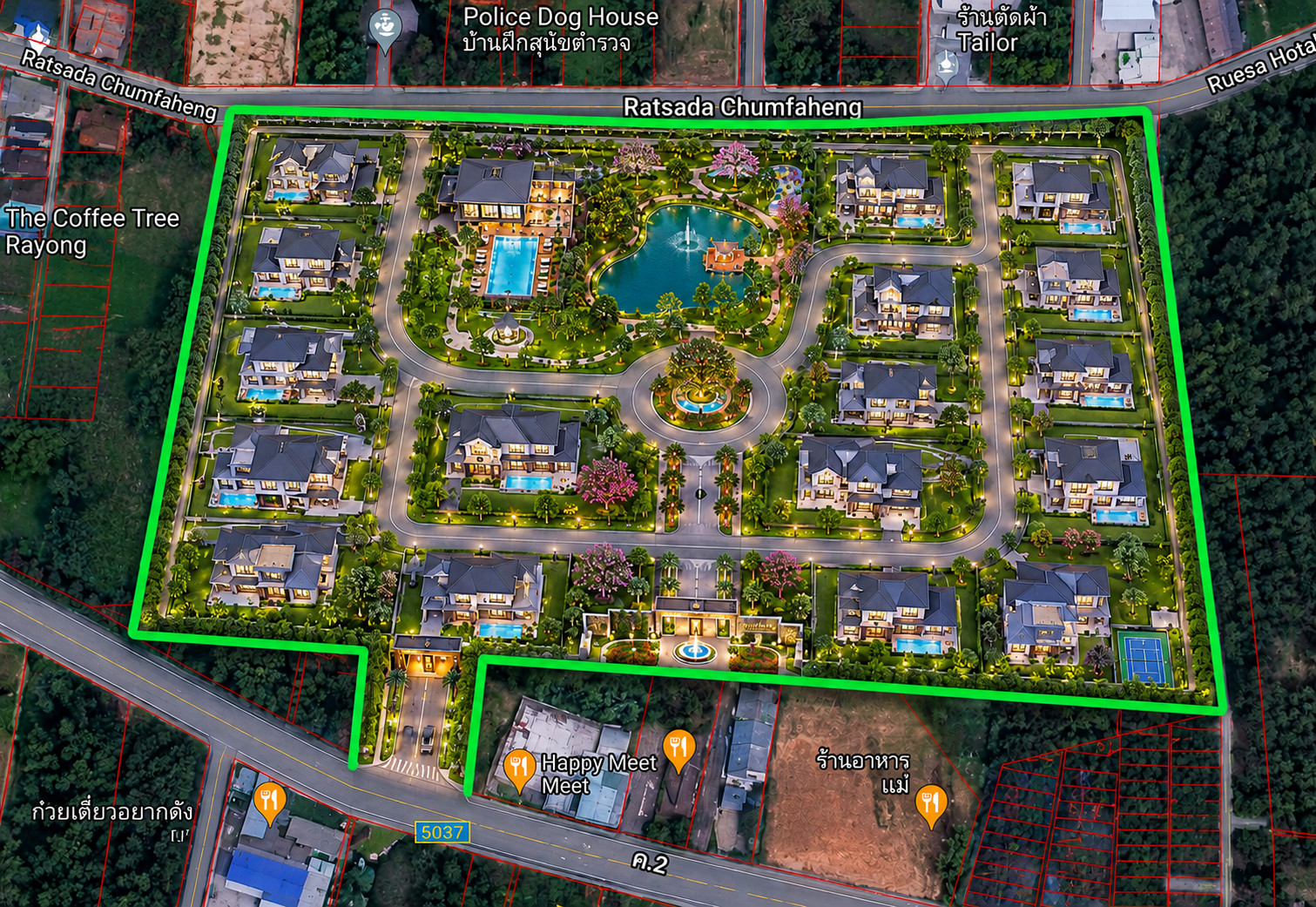 Land for sale 30 Rai near Central Rayong, Mueang Rayong District – รูปที่ 3