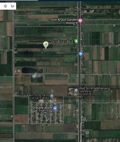 Land for sale 49-1-88 rai, next to the irrigation road, Khlong 9, west side, Nong Suea, near Suan Fung Khachon Land for sale 49-1-88 rai, next to the irrigation road, Khlong 9, west side, Nong Suea, near Suan Fung Khachon