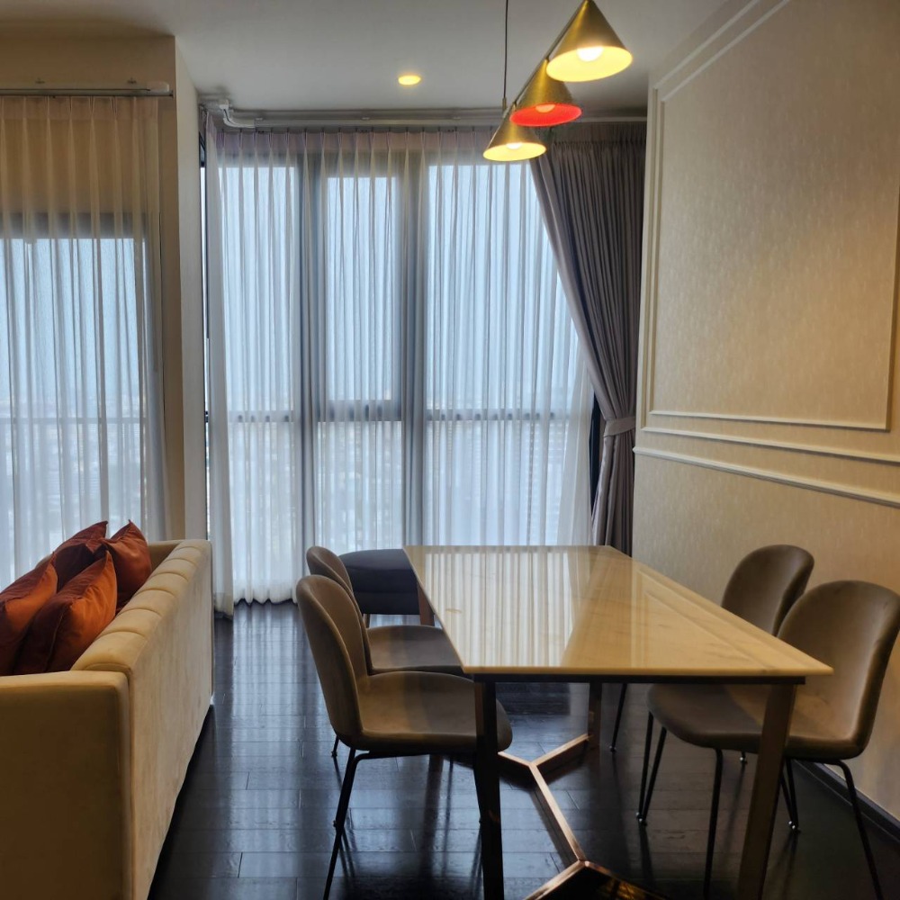 For rent Park Origin thonglor 2 bedrooms, 2 bathrooms, very beautifully decorated room. Fully furnished *Free Wifi* LH-RW005048 – รูปที่ 2