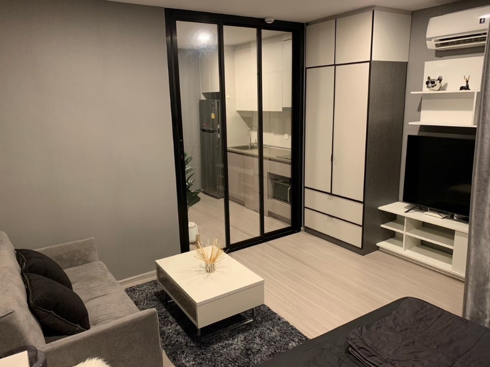 Condo for Sale Aspire Asoke Ratchada, Studio 25 sqm Fully Furnished Near MRT Rama 9, Cultural Centre Station : EL24S-041 Condo for Sale Aspire Asoke Ratchada, Studio 25 sqm Fully Furnished Near MRT Rama 9, Cultural Centre Station : EL24S-041