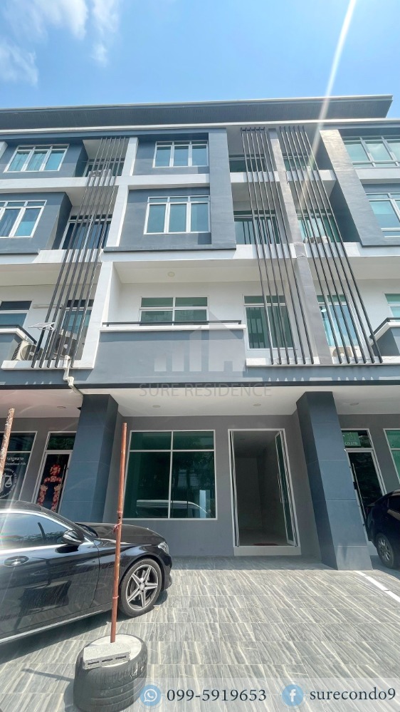 HK0193😊 For RENT Home Office for rent, 4 floors, 🚪2 bedrooms🚄near MRT Sutthisan🏢Ratchada Ratchada🔔House area: 51.30 sq.wa🔔Usable area: 320 sq.m.💲Sale: 18,500,000฿📞O99-5919653,O65-9423251✅LineID:@sureresidence