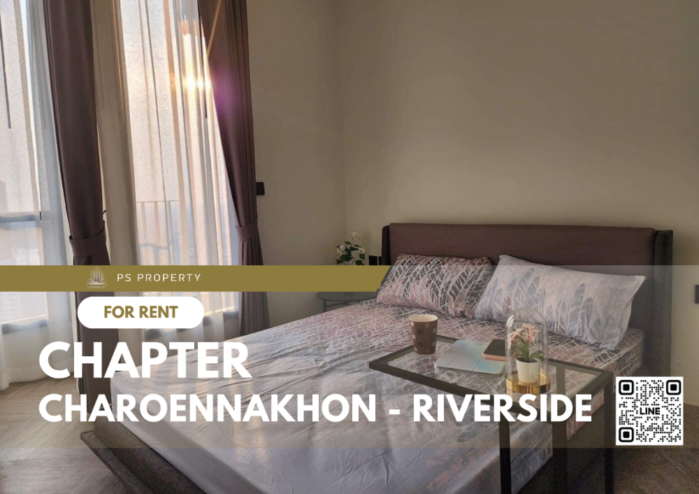 For rent ✨ Chapter Charoennakhon - Riverside ✨ complete furniture and electrical appliances, near BTS Krung Thonburi. For rent ✨ Chapter Charoennakhon - Riverside ✨ complete furniture and electrical appliances, near BTS Krung Thonburi.